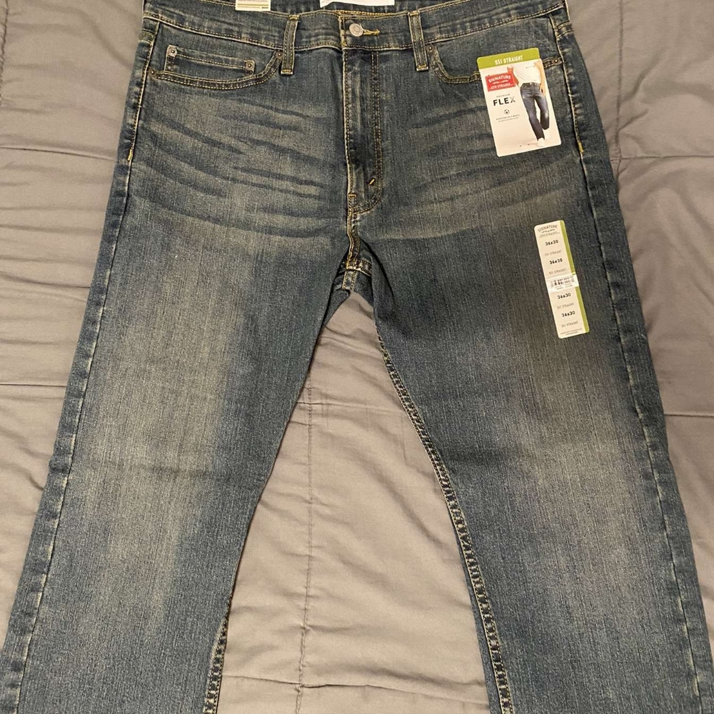 Signature Levi Strauss S51 jeans: Size: 36x30